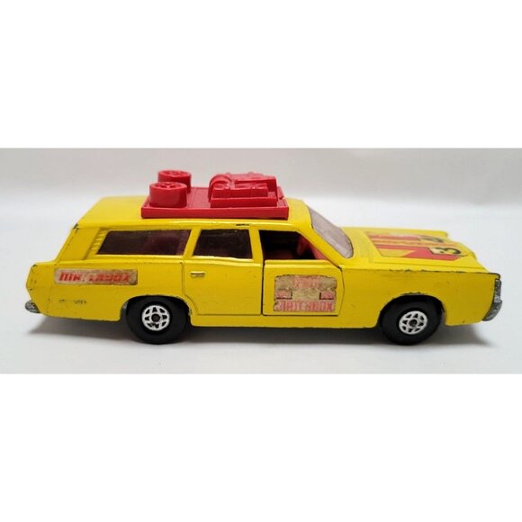 Vintage 1970 Matchbox Speed Kings K-46 Mercury Commuter Diecast Station Wagon - Picture 3 of 7